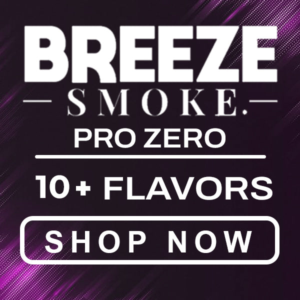 Breeze Pro Zero Nicotine Flavors