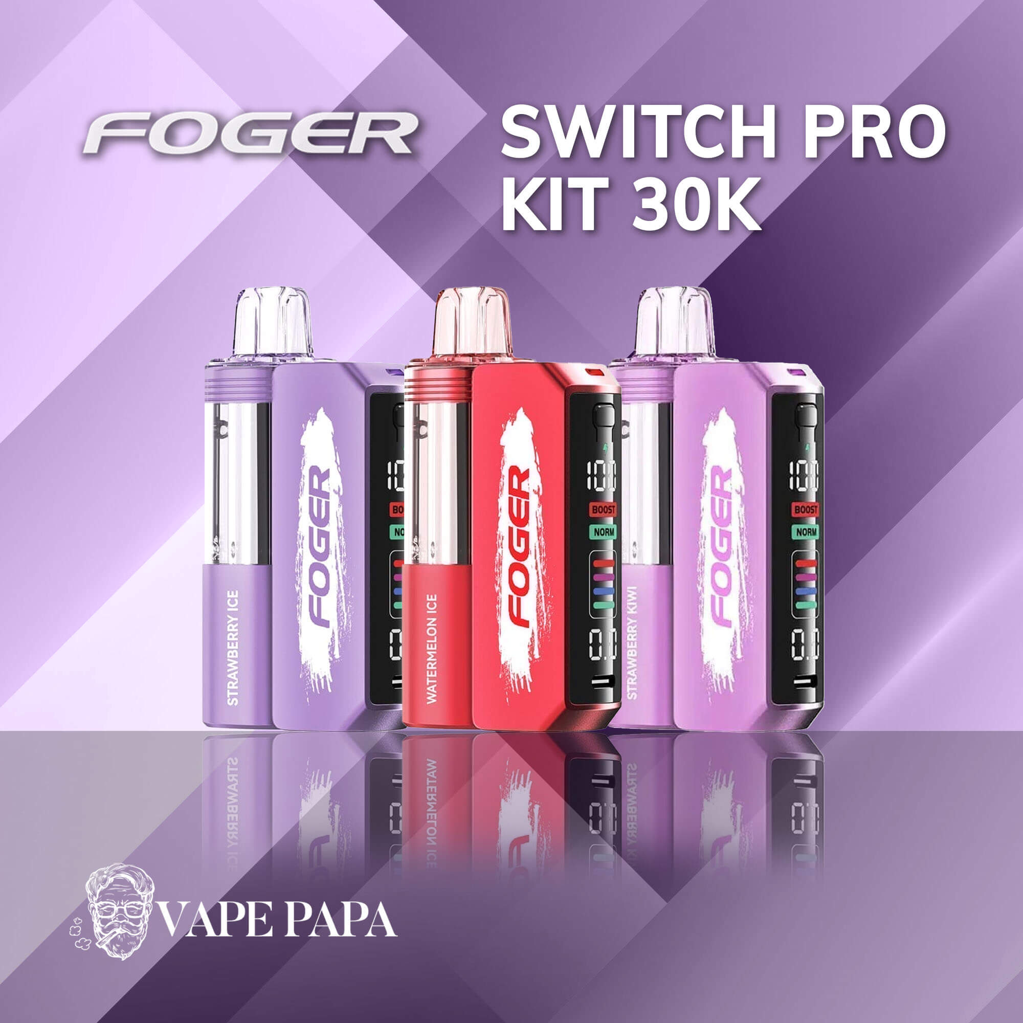 FOGER Switch Pro Kit 30K Flavors